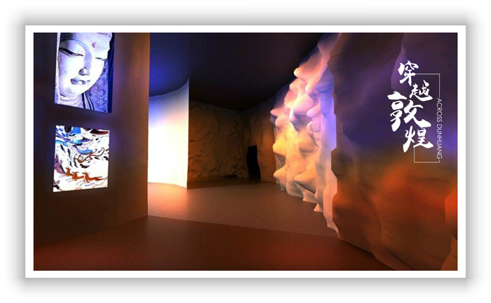 “穿越敦煌 ”3D藝術大展正式啟動 “穿越敦煌 ”3D藝術大展正式啟動